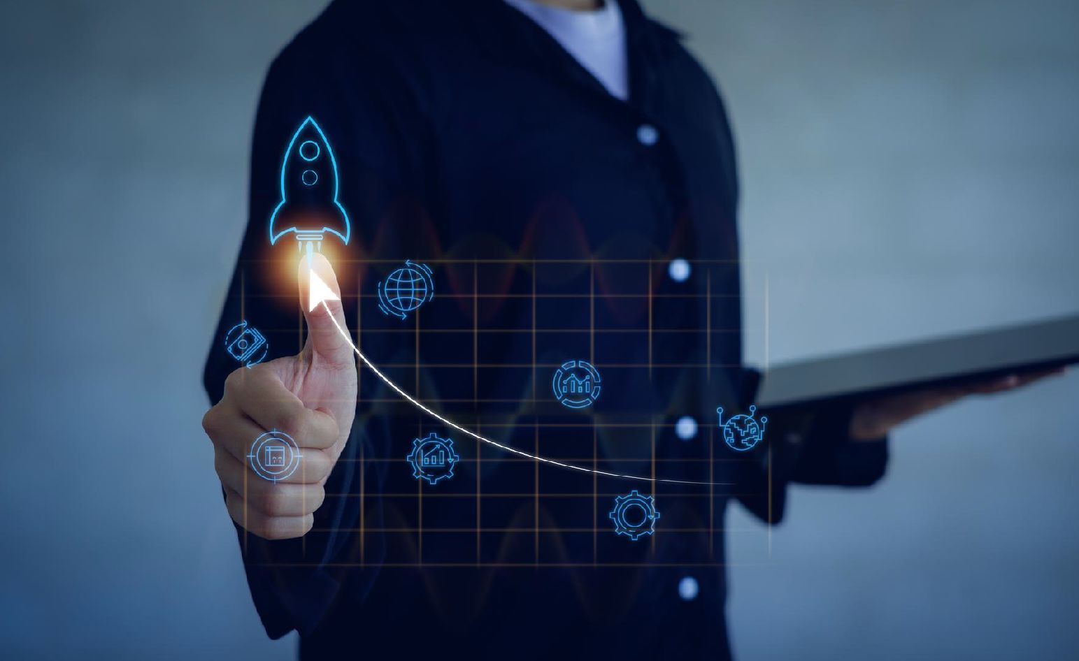 الشركات والمؤسسات الناشئة Icon